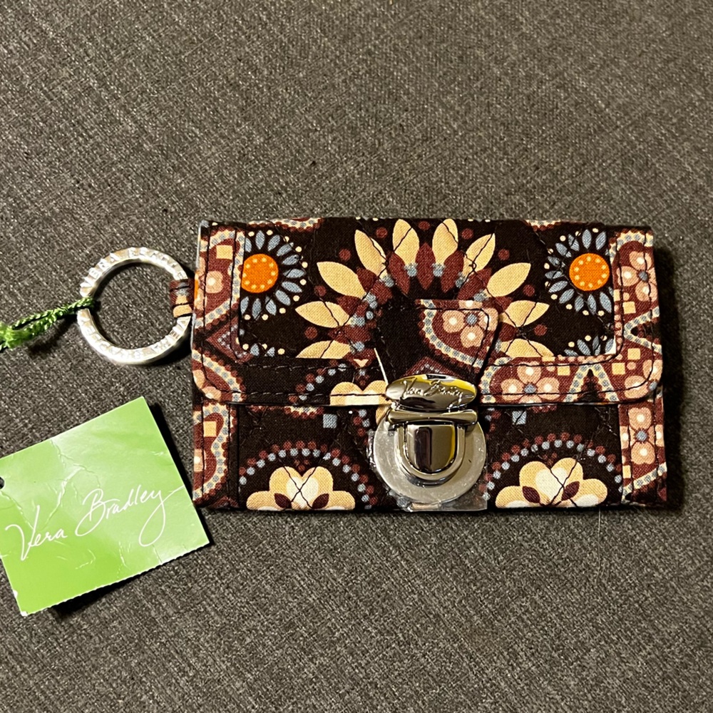 New with tags Vera Bradley Quick Swipe ID wallet- Canyon pattern
